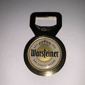 Warsteiner West German Beer Gold Bottle Opener